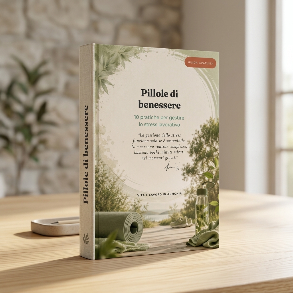 Copertina 3D della guida Pillole di Benessere